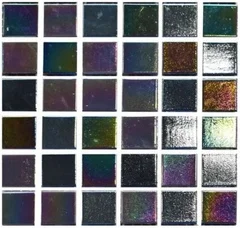 Muestra del recubrimiento Irid Black